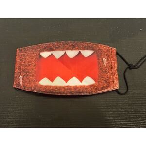 BRAND NEW Domo Kun Face Mask Costume Rave MADE IN TAIWAN CUTE DOMOKUN JAPAN